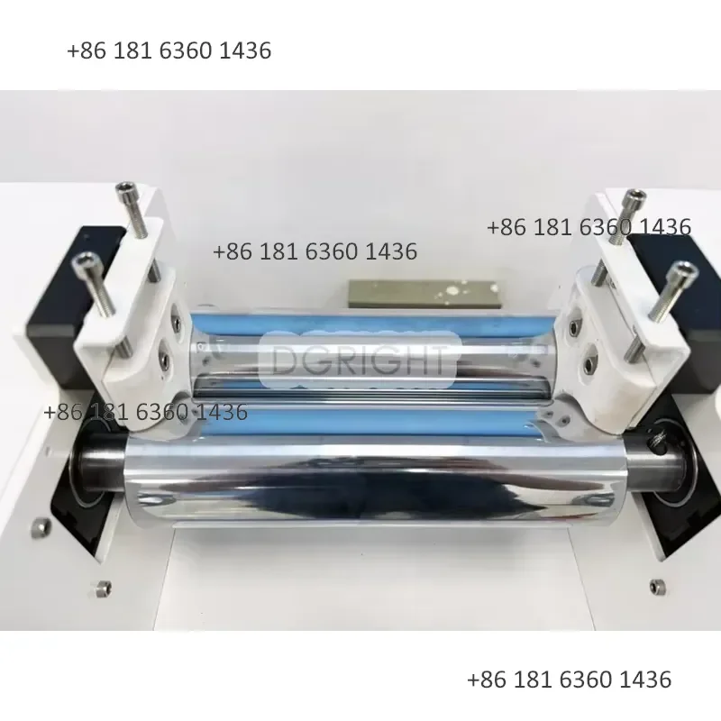 Mini Desktop Two Roll Mixing Mill Lab Mixer for Rubber Plastic Sample Preparation