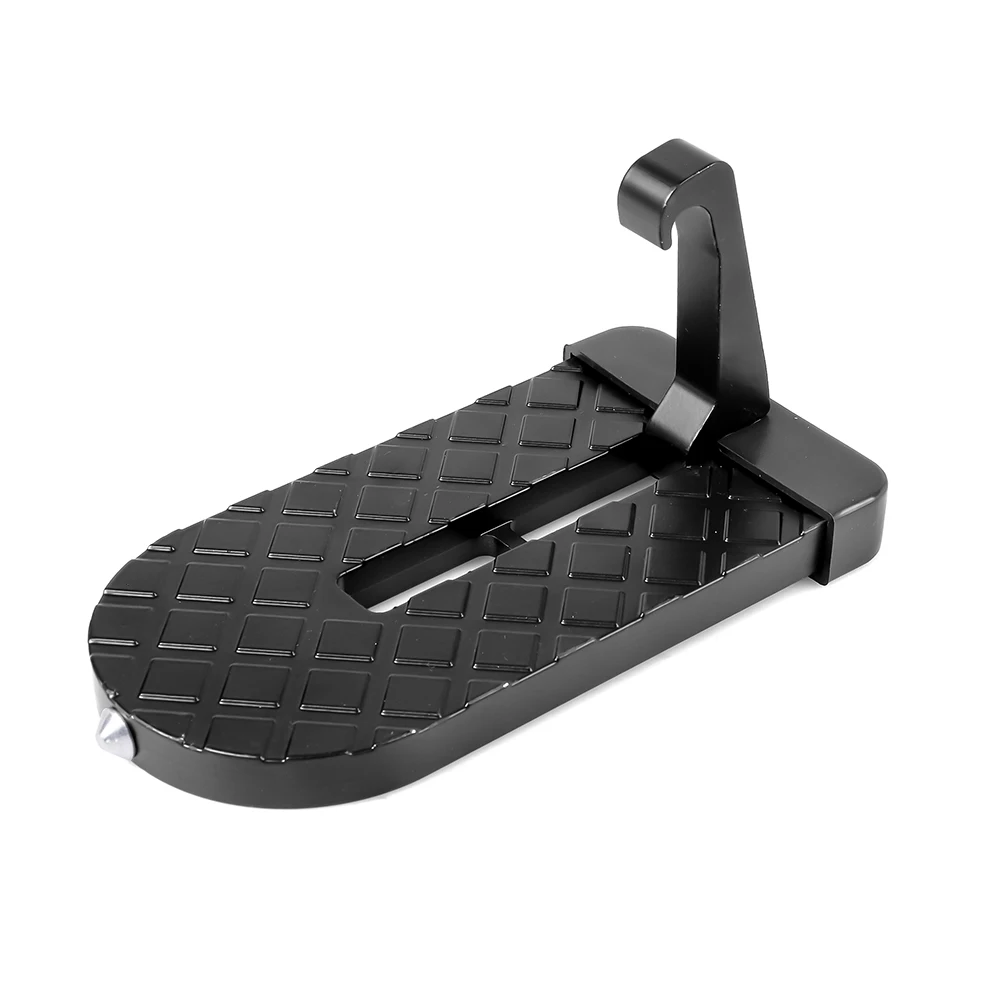 Đa Năng Có Thể Gấp Lại Phụ Trợ Thang Bàn Đạp Mái Đạp Xe Kệ Xe Gấp Bước Chân Chốt Dễ Dàng Truy Cập Phụ Kiện Xe Hơi