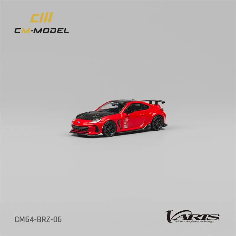 CM MODEL 1:64 BRZ Varis BRZ ARISING-1 Red Diecast Model Car