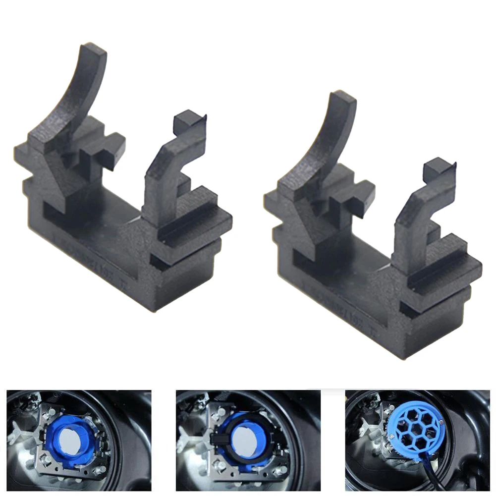 

Light Socket Bulb Holder Replacement 2pcs 3*3cm Accessories Adapter H1 Headlight LED Lamp Pair For Ford For Focus