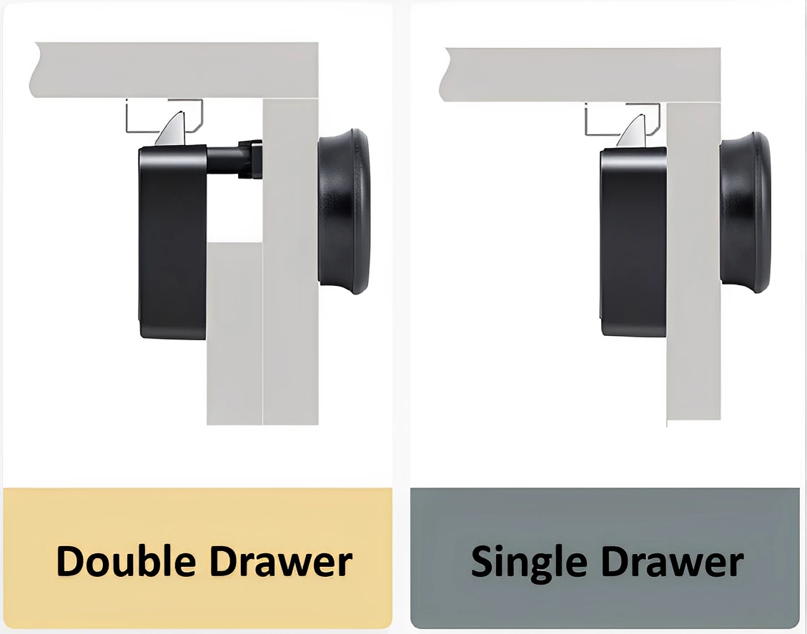 Biometric Lock for Drawers or Cabinets Fingerprint Lock Safety Fingerprint Lock and Security-protection for Home