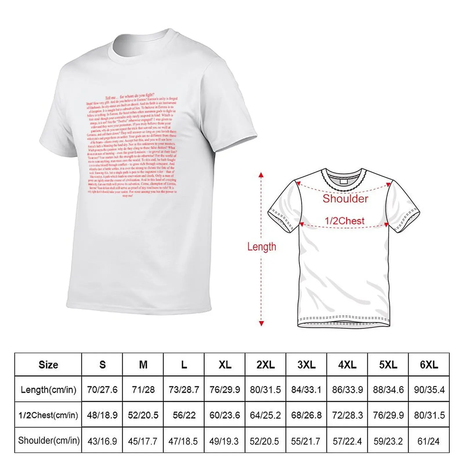Praetorium Gaius Speech T-Shirt Louboutins Man t-shirt mens big and tall t shirts