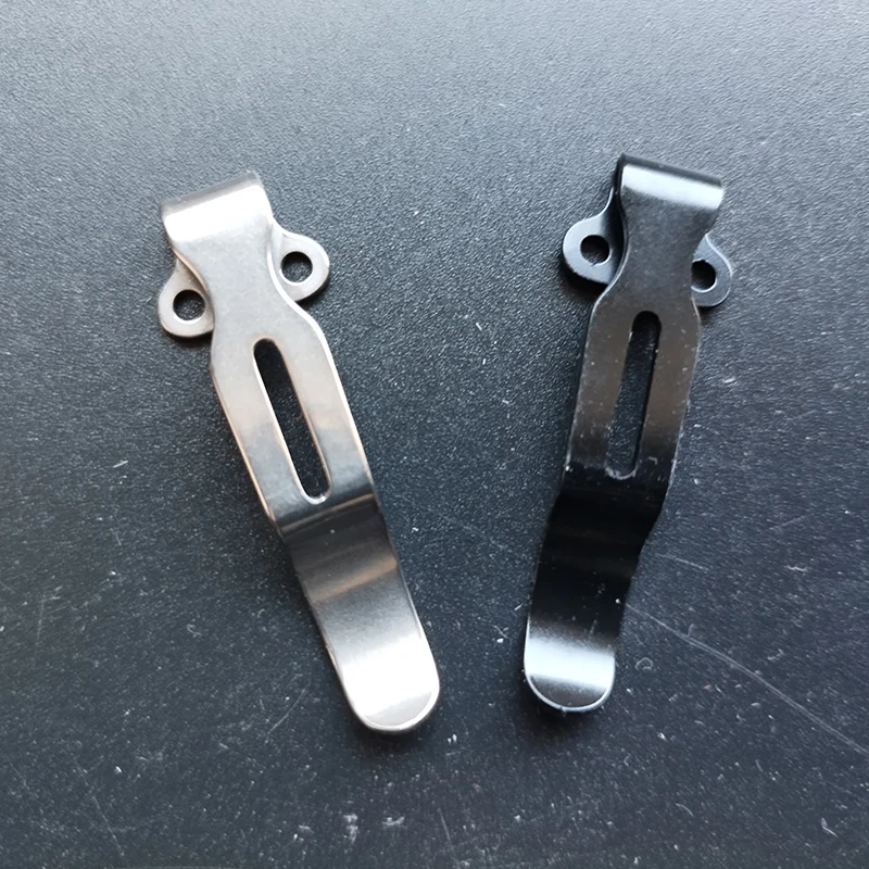 CNC 2 Colors Knife Titanium Pocket Clip Clamp for Benchmade 551 Griptillian 940 535 Bugout 565 Emerson CQC ZT0640 0920 ProTech