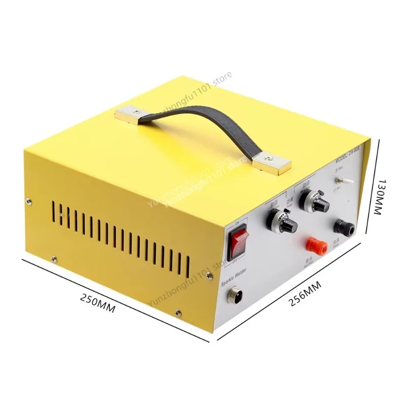 DX-808 80A Handheld Pulse Spot Welder, Precision Jewelry Welding Machine for Gold Silver Platinum Jewellery Repair Making