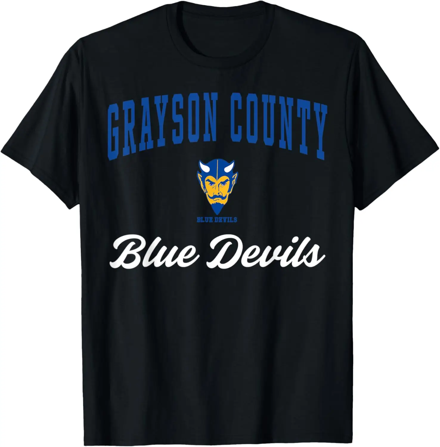 

Футболка Blue Devils High School Grayson County C3