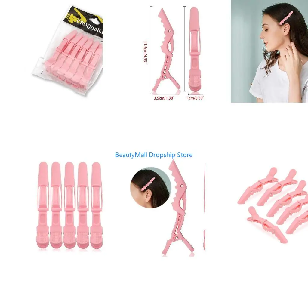 40JD Hair Sectioning Clips Strong Grip SalonHaircut Accessories Hair Styling Clips