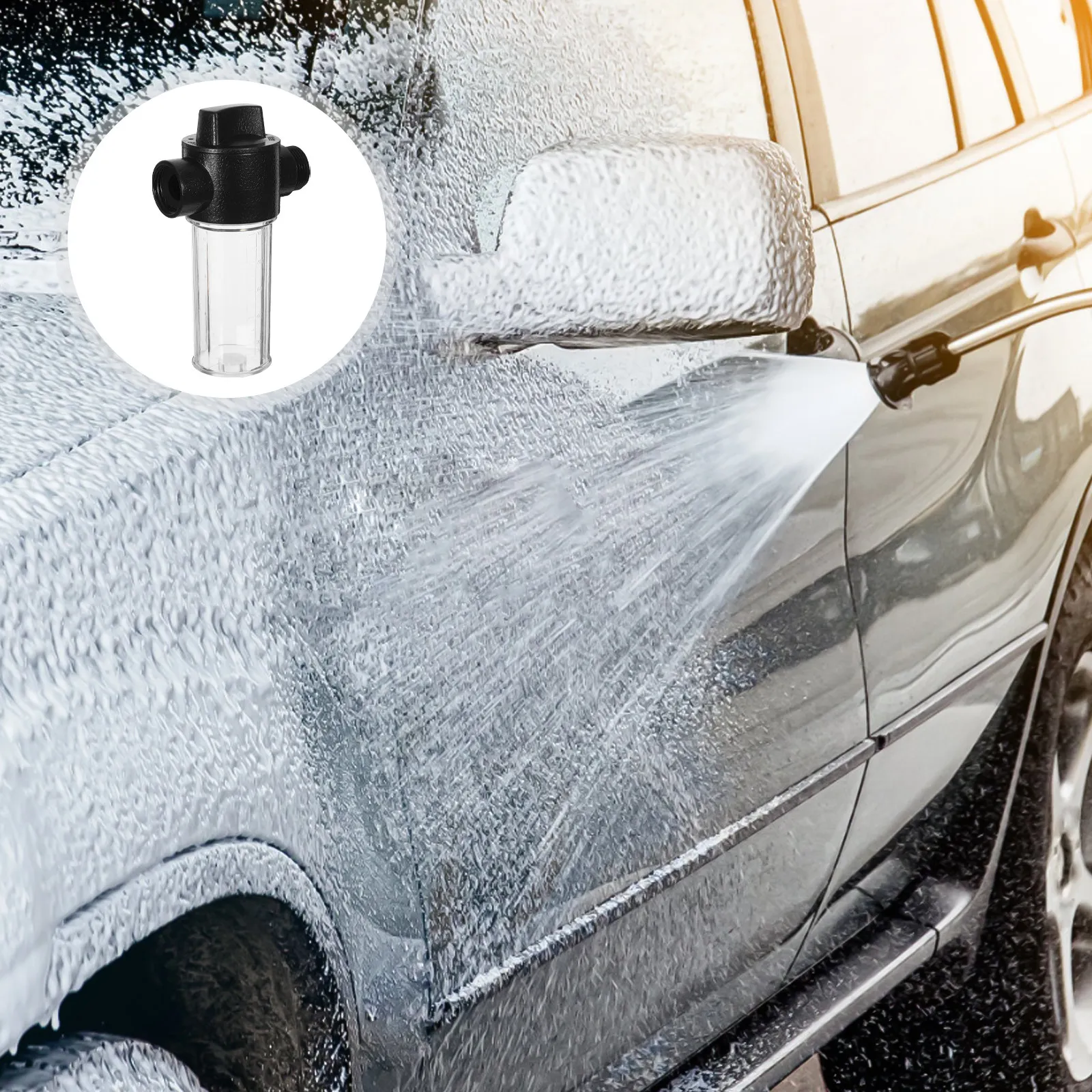 Wash Foam Sprayer Bottle For Garden Hose Car Wash Home Detailing Multi Functional Soap Dispenser Cleaning Pet Bathing