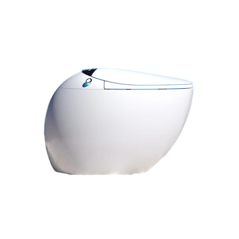 

Intelligent Oval Electric Toilet No Water Pressure Limit Automatic Integrated Genie Floor Mounted Tmall