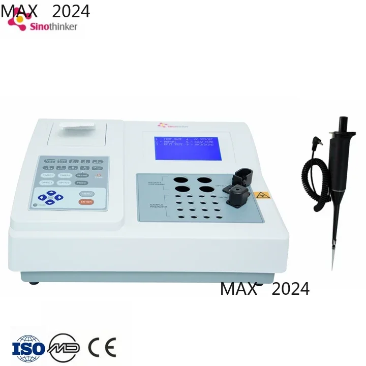 High Quality Double Channel Coagulation Analyzer Coagulometer Incubation Block CE Certified Best Price Blood Testing Lab