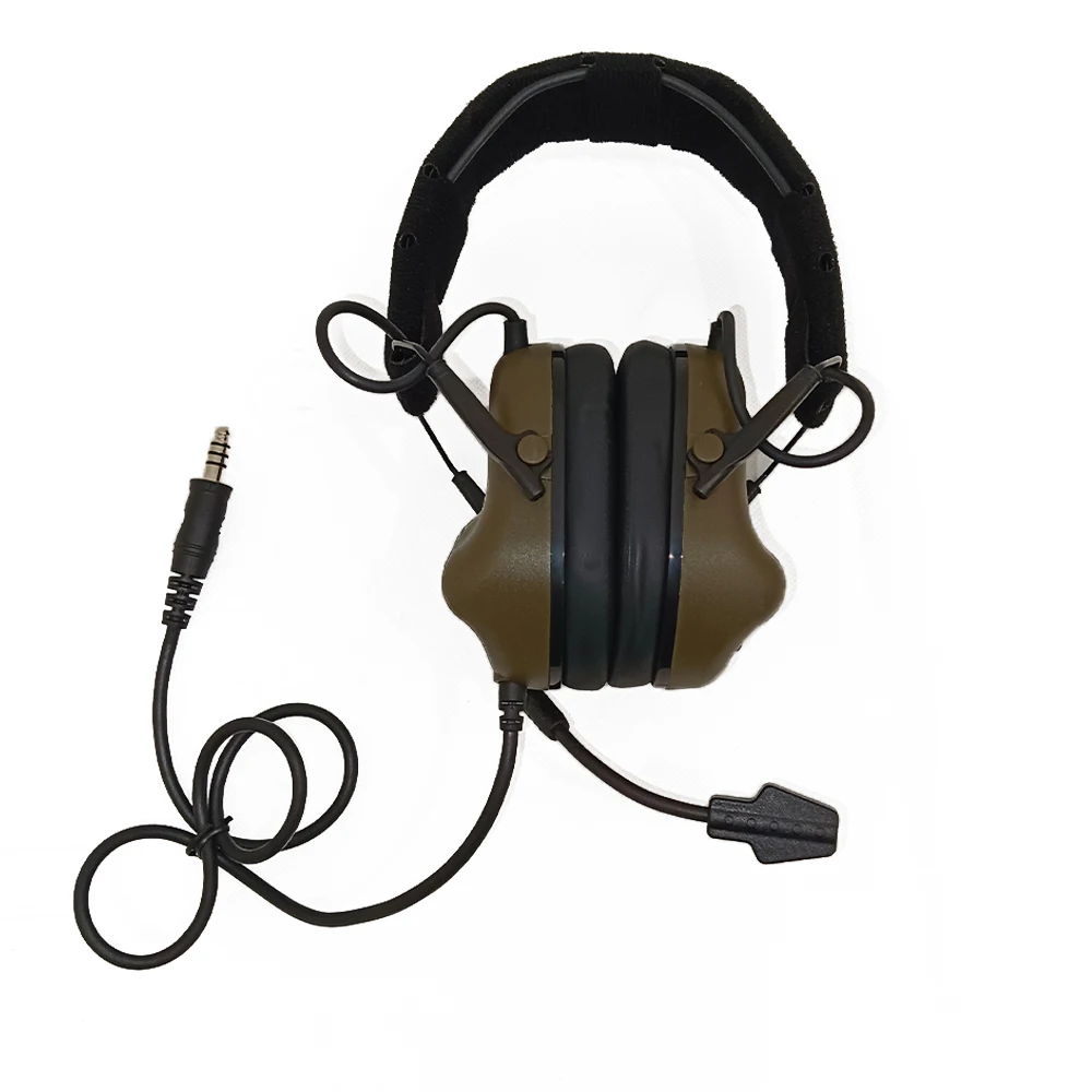 Sturdyarmor Gujia Industrial Noise Cancelling PC Material Tactical Earmuffs Protective Headphones 0.35kg Lightweight for Fast