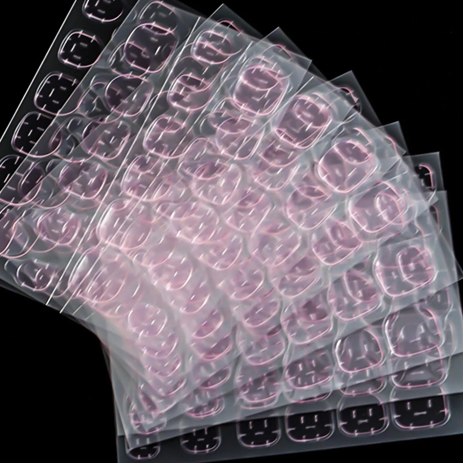 Adhesive Tabs Glue Tabs Jelly Gel Double Sided Transparent for Press On Nail False Artificial Nails