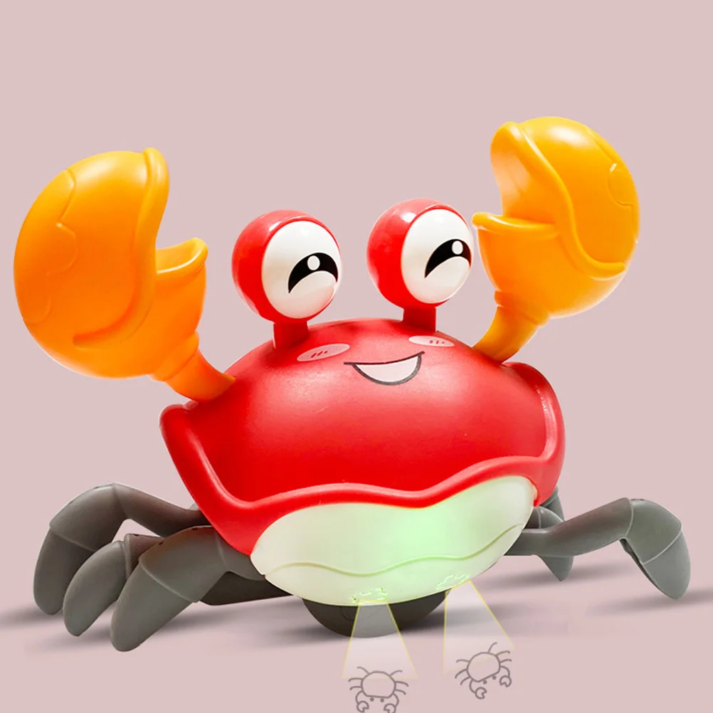 

Crab Crawling Infant Baby Musical Tummy Time Electric Voice Control