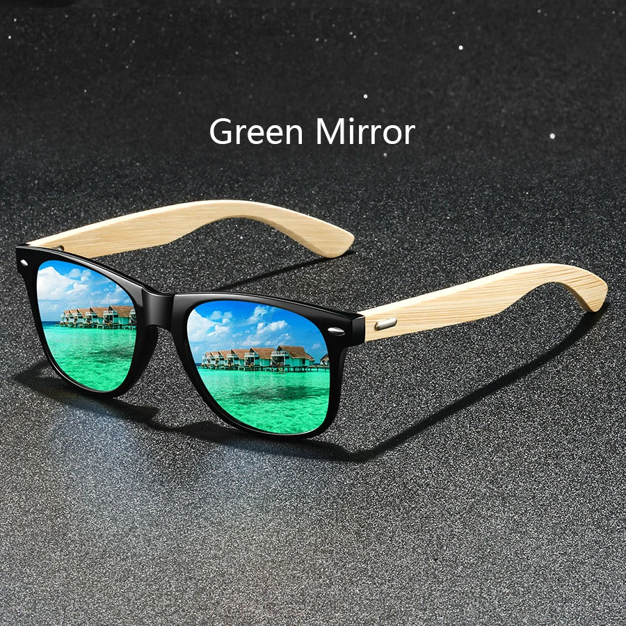 Modische Klassische Eckige Sonnenbrille für Männer und Frauen, zum Fahren und Angeln, Farbenfrohe Trendige Leichte Outdoor-Brille – Detail 8