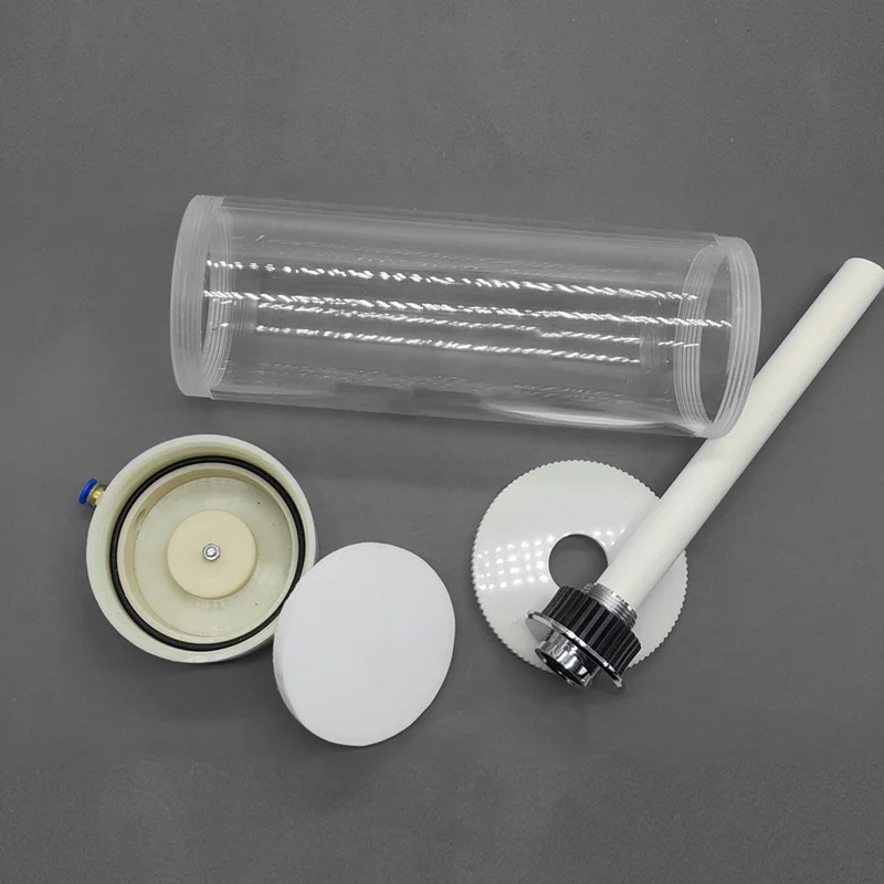 Experimental/Test Electrostatic Powder Coating Cup Hopper with Powder Injector Paint Barrel Spray Painting Equipment