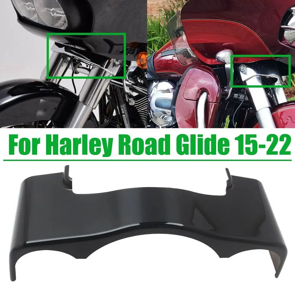 Black Outer Fairing Trim Skirt Fit For Harley Road Glide 15-22 Ultra FLTRU 16-19