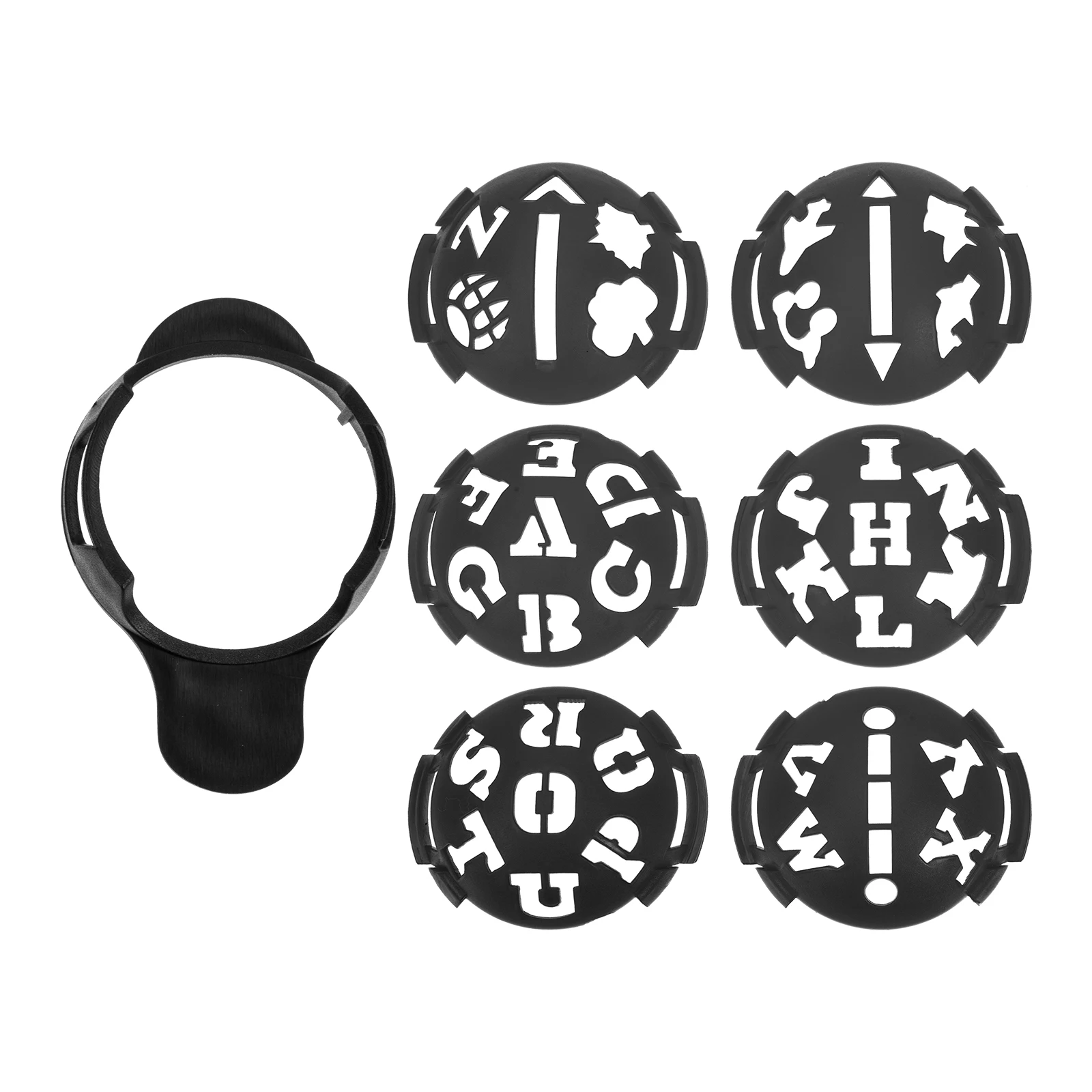 

Golf Liner Marking Stencils Drawing Tool Template Maker ABS Golfing Accessories Durable Small Size Lightweight Golfs