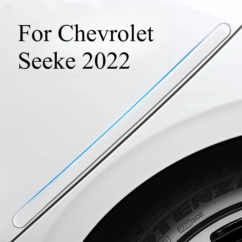 

For Chevrolet Seeke 2022 Crash Strip Modified Auto Supplies Interior Decoration Bumper Automobiles Car Interior Accessories