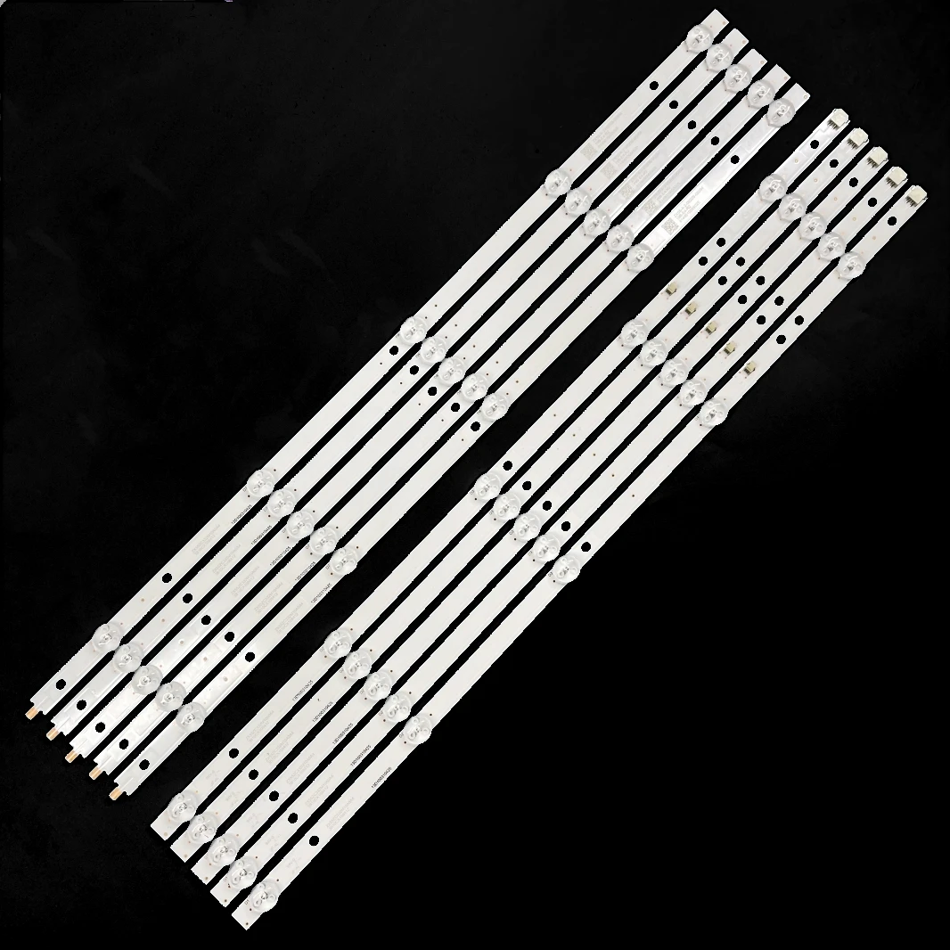 شريط إضاءة خلفي LED لتلفزيون JVC AOC BBK HISENSE TCL 55 بوصة 1080 مللي متر 6 فولت/LED