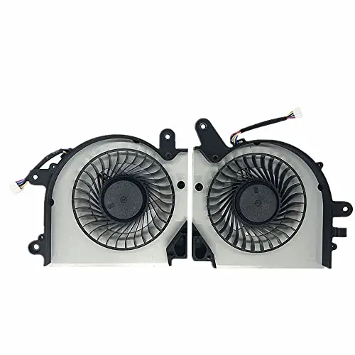 Replacement New CPU + GPU Cooling Fan for MSI GF75 Thin 9SC-027 GF75 8RC GF75 8RD GF75 9SC GF75 9SD MS-17F3 Series PAAD06015SL