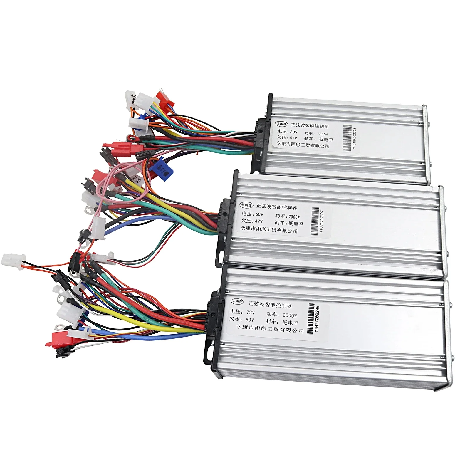 

1000W 1500W 2000W Brushless Motor Controller Sine Wave with 3 speed 60V 2A Controller For Citycoco Electric Scooter