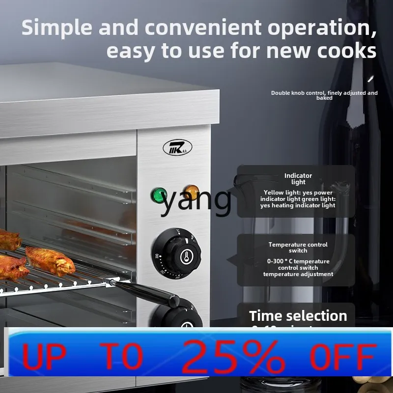 

LMM Smokeless Electric Oven Commercial 938 Wall Mounted Electric Timing Surface Stove