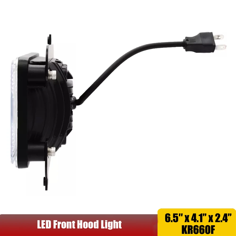 6x4 60 واط LED الجبهة هود ضوء-عالية منخفضة شعاع لماسي فيرغسون 6100-6200 و 8100-8200 سلسلة الجرارات + x2Pcs/الكثير