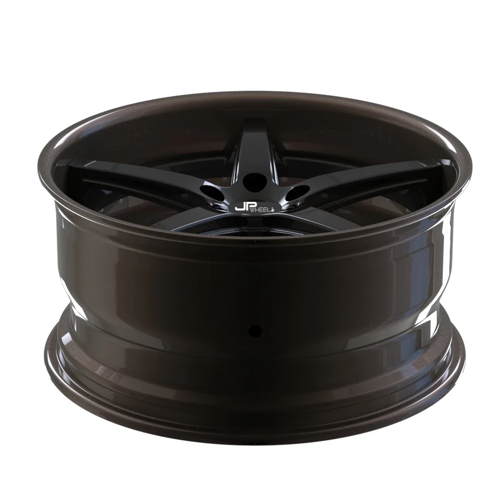 JPwheels Gloss Black Ancient Bronze 2 Pieces Wheels 5x115 20 Inch Forged Car Rims Aluminum Alloy Car Wheels #JM7009