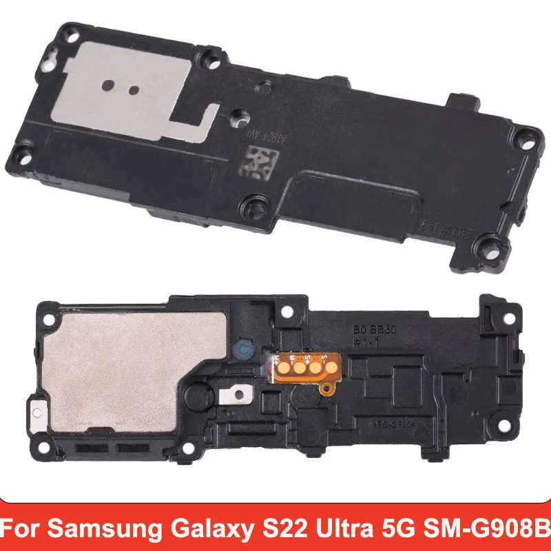For Samsung Galaxy S22 Ultra 5G SM-G908B Speaker Loudspeaker External Speaker Sound Module Board Replace Spare Parts