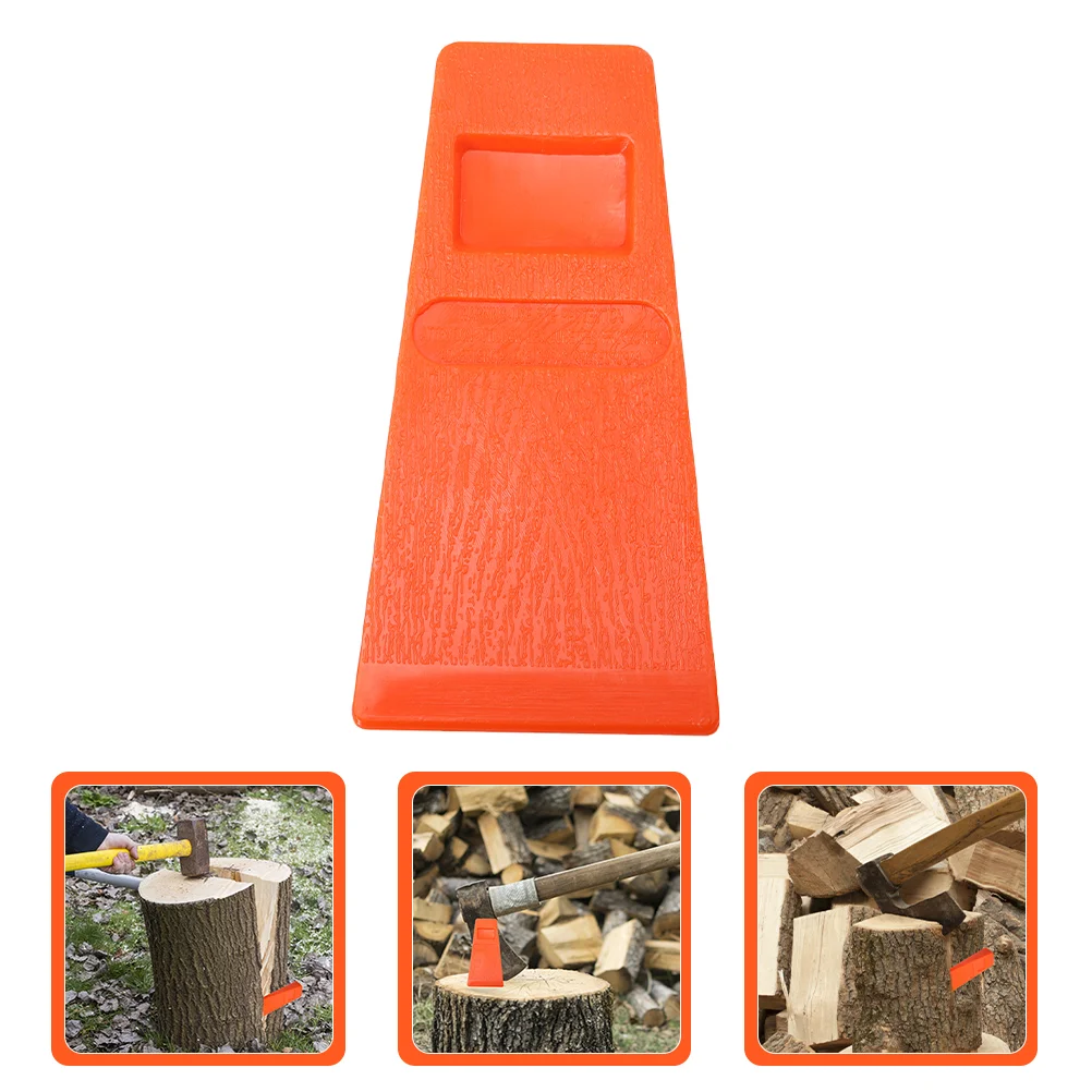 Logging Wedge Tree Cutting Accessories Small Felling Replacement Orange Garden Tool