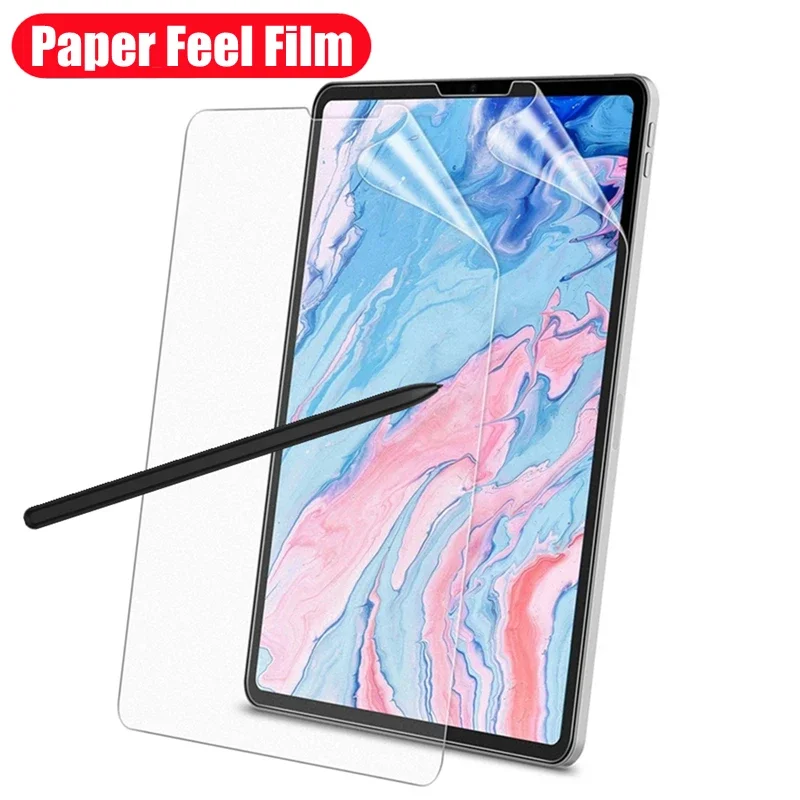 

Для Samsung Galaxy Tab S7 Plus S8 + 12,4 дюйма, бумажная защитная пленка для экрана, противоскользящая матовая защитная пленка для Tab S8Ultra 14,6 дюйма S8
