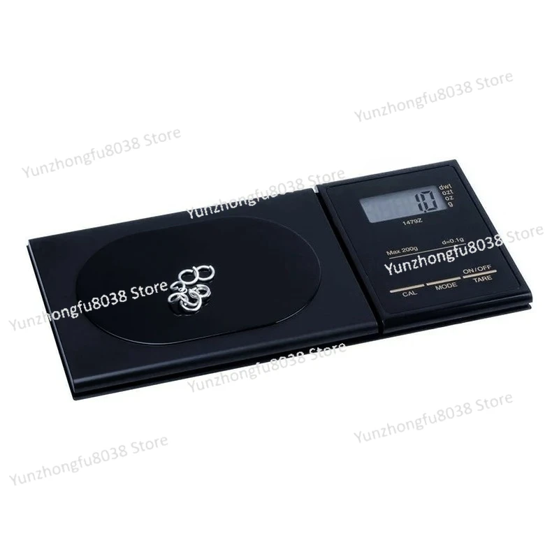 1479Z Professional Mini Pocket Scale 200g/0.1 Precise Jewelry Lab Gold Silver Scales with 4-digit LCD Display