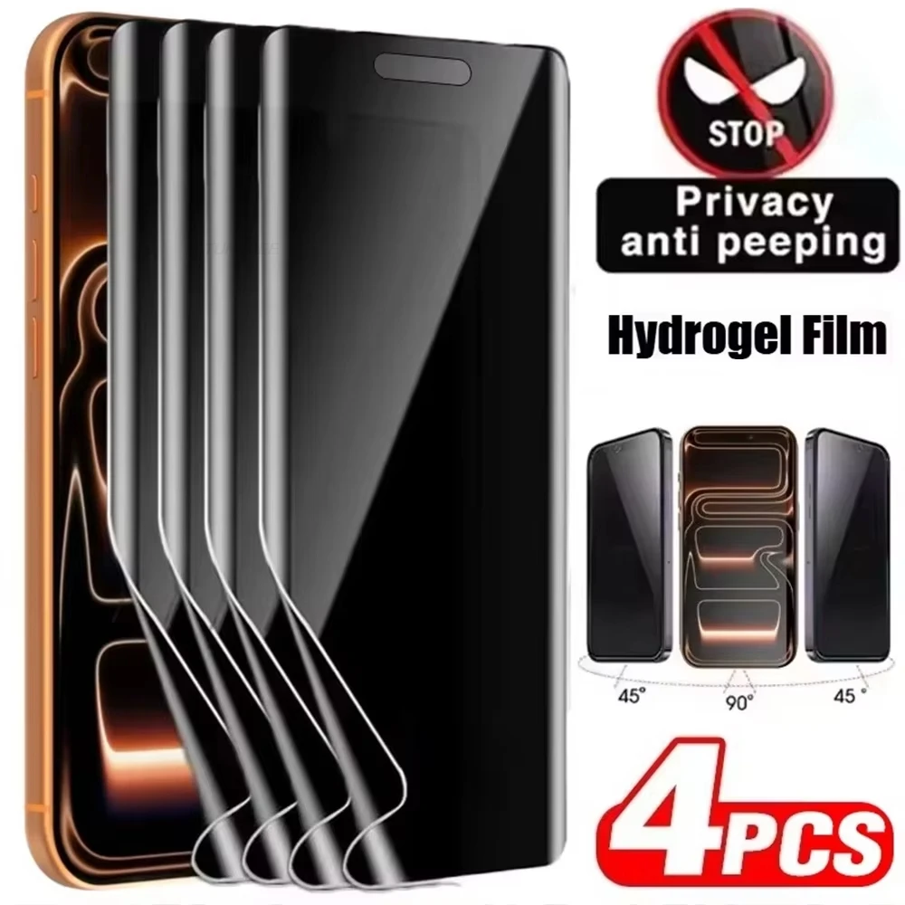 

Privacy Hydrogel Film for Samsung A56 A55 A54 A36 A35 A26 A06 A57 A37 S24 S23 FE S25 S26 Ultra Plus Anti-Spy Screen Protector