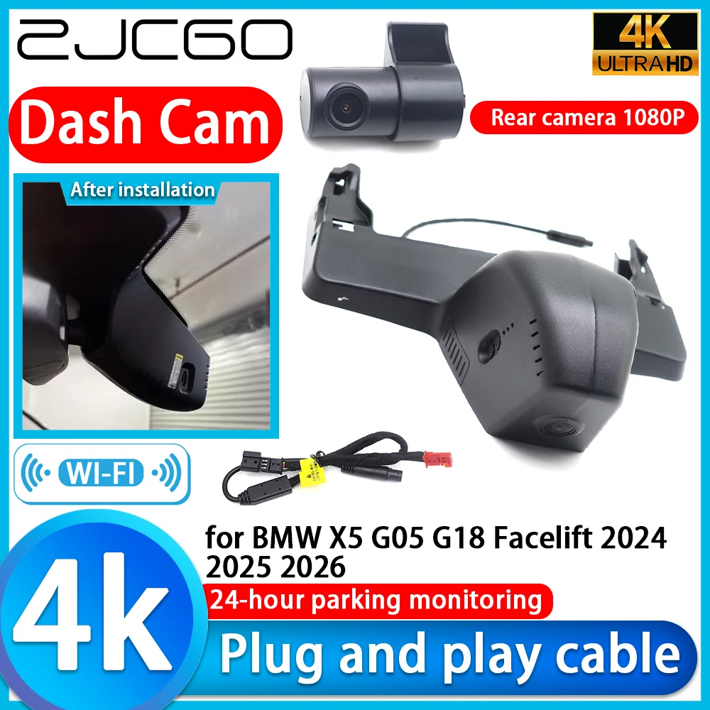for BMW 8 Series G16 Gran Coupe Z4 G29 i4 G26 BEV 2018-2025 4K DVR Dash Cam Camera Lens 24 Hour Video Recorder Recording