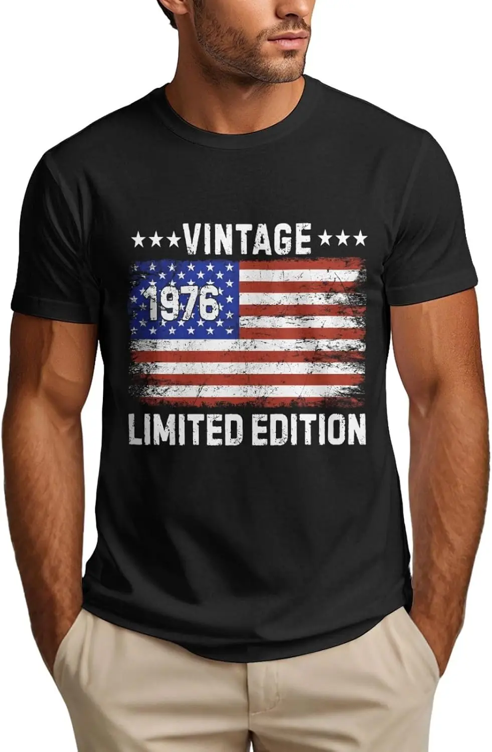 

Vintage 50th Birthday Shirt Limited Edition Awesome Dad Mom 1976 T-Shirt