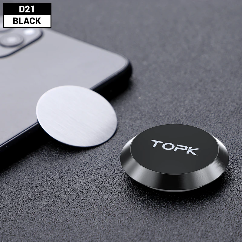 TOPK magnetische telefoonhouder voor auto-ontluchter Magnetische telefoonhouder voor auto, autotelefoonhouder voor mobiele telefoons en mini-tablets