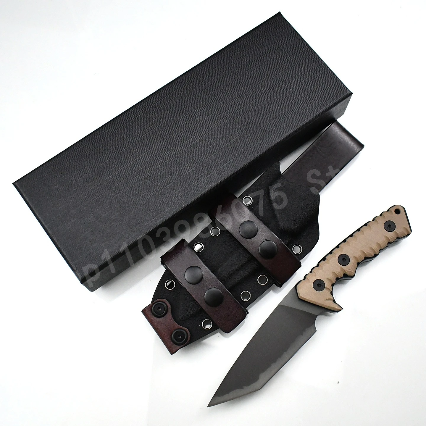 

M27 Встроенное прямое лезвие DC53 Лезвие G10 Ручка Высокопрочный портативный тактический нож для выживания для самообороны Мужские подарки