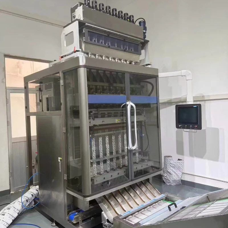 Customized Automatic 6 lane 4 Side Sealing Sachet Small Bag Milk Powder Filling Packing Machine Sachet Filling & Sealing Machine