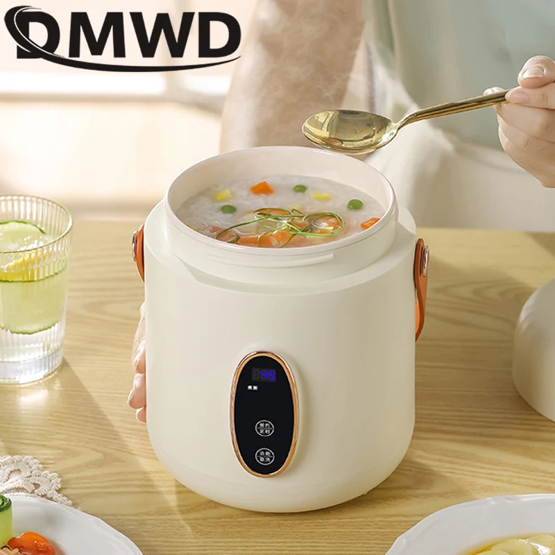 صندوق غداء تسخين كهربائي ، عزل حراري ، مدفئ ، بطانة من الستانلس ستيل ، بينو ، سفر ، حساء ، مسخن وجبات ، حاوية طعام ، أو V