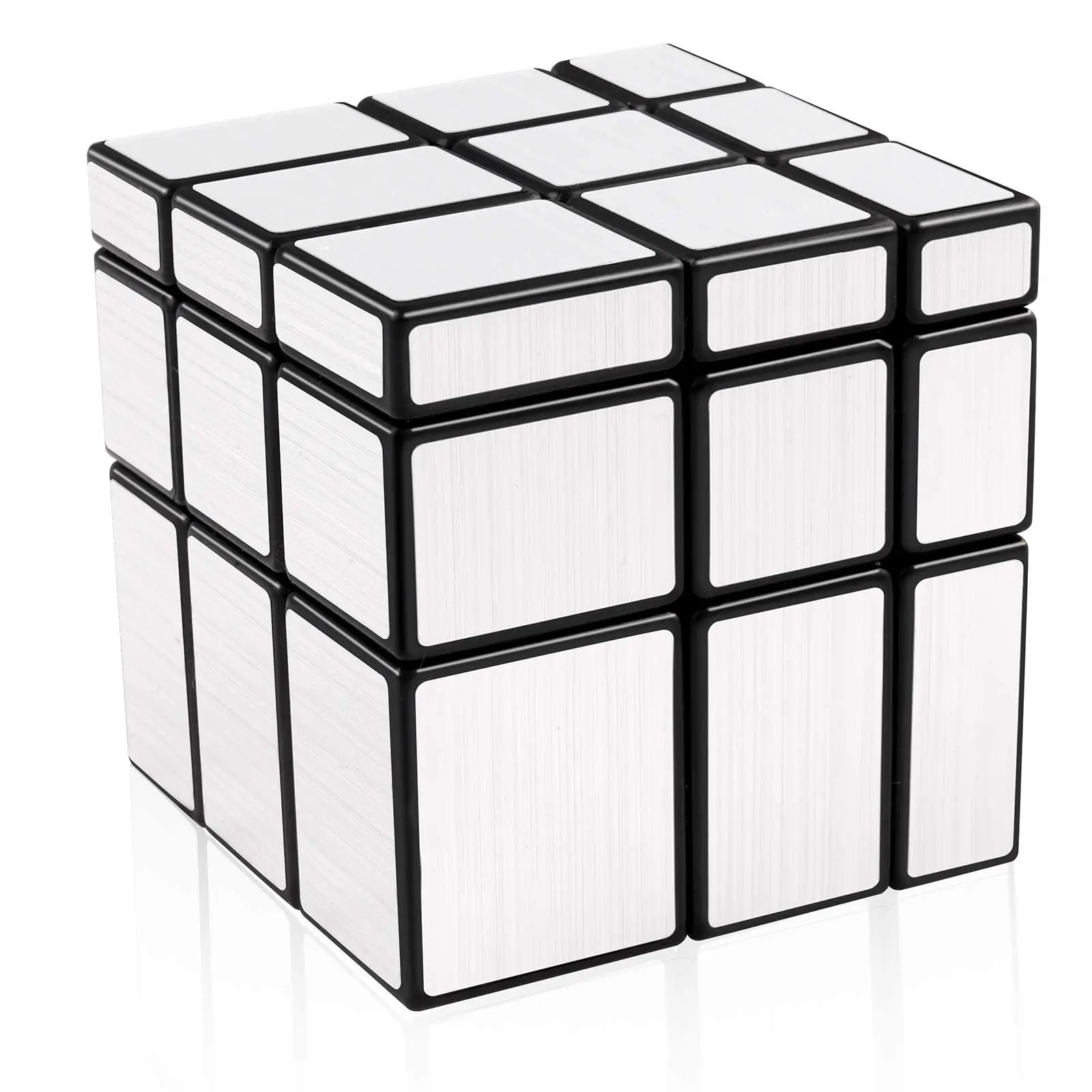 SENGSO miroir Cube magique 3x3 doré argent Cube magique différentes formes Cube Profession Puzzle haute qualité jouets pour enfants