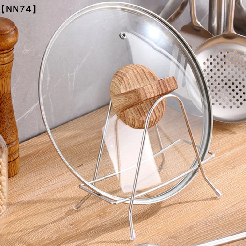 Rack Shelf Stand Multi Layer Space Saving Rustproof Cutting Board Practical Kitchen Organizer Pot Lid Holder Iron Art Home[J]