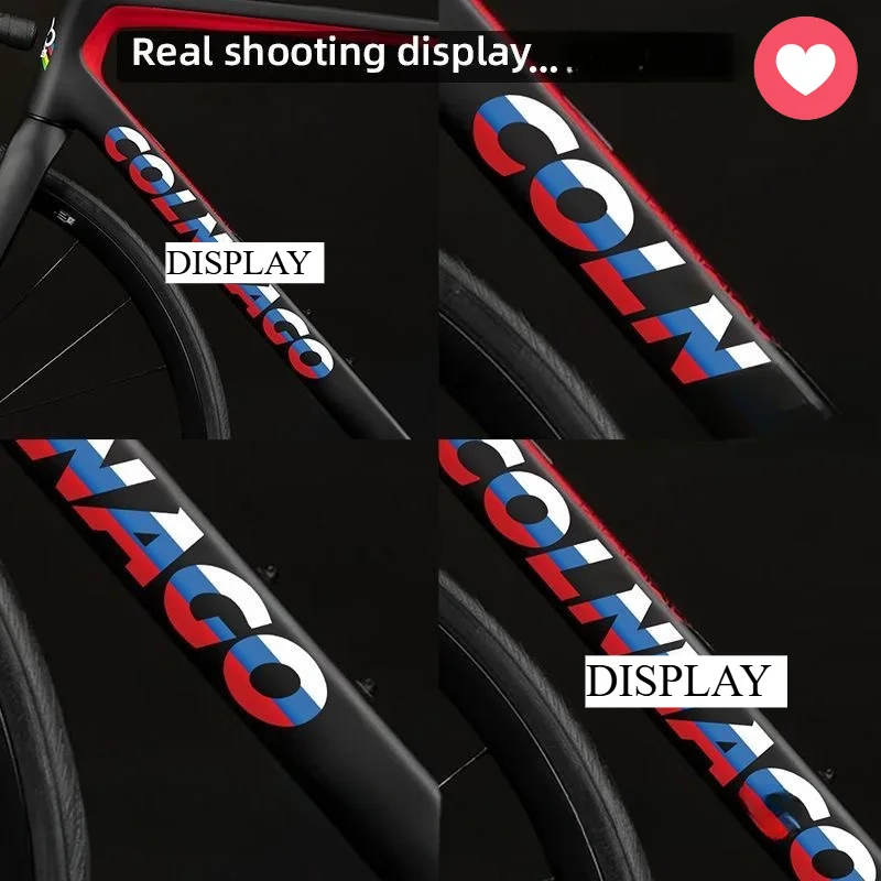 قطعتان من ملصقات الشعار الرائعة "COLNAGO"، مثالية لمكونات الدراجة وأغطية الكمبيوتر المحمول وأسطح الخوذة لإظهار روح ركوب الدراجات
