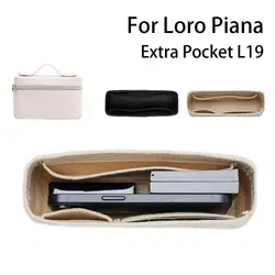 Soft Pouch Organizer Felt Insert Bag Inner Bag Handbag Insert Bag Purse LinerFor Longchamp Le Pliage Backpack Bag