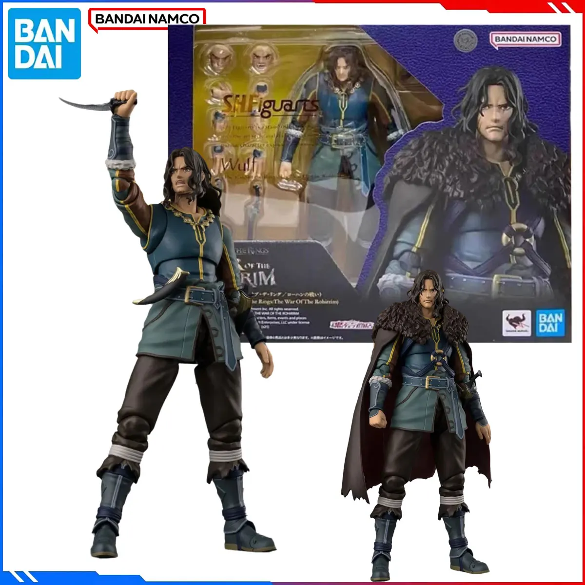 

Genuine Bandai The Lord of The Rings :The War of The Rohirrim Model Kits SHF Anime Figures Wulf Action Model Toys Gift for Kids