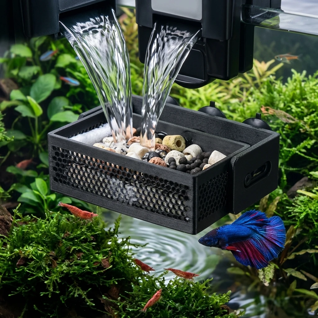Flow Control Aquarium Filter Baffle Efficient for Filters Fish Shrimp Tank Water Surface Buffer Durable Plastic