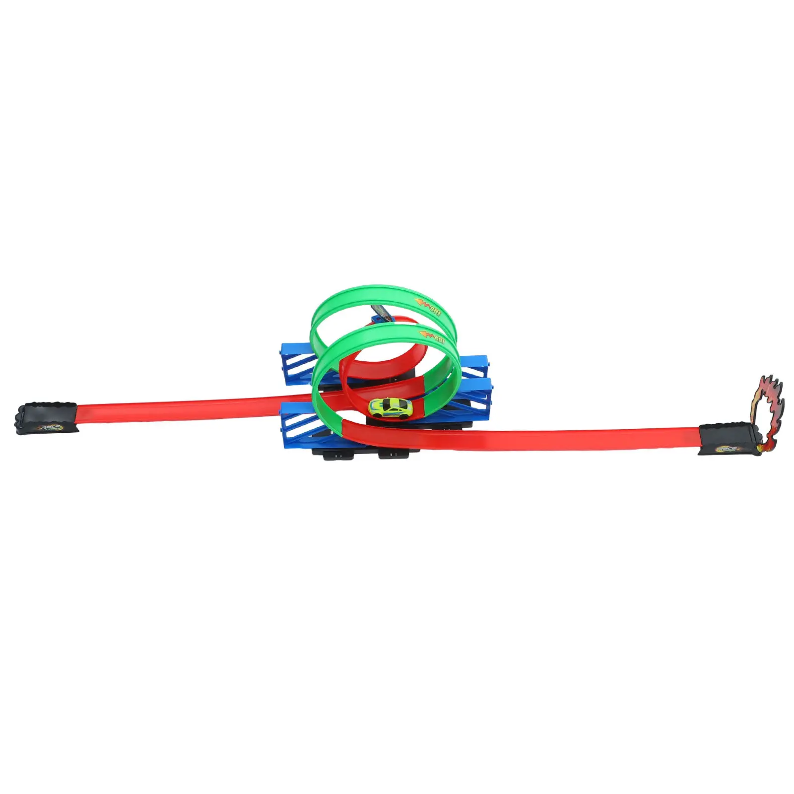 

1Set Inertia Car Racing Track Kit Mini Sports Car Safe Round Corner Design Premium Material Educational Playset for Kids