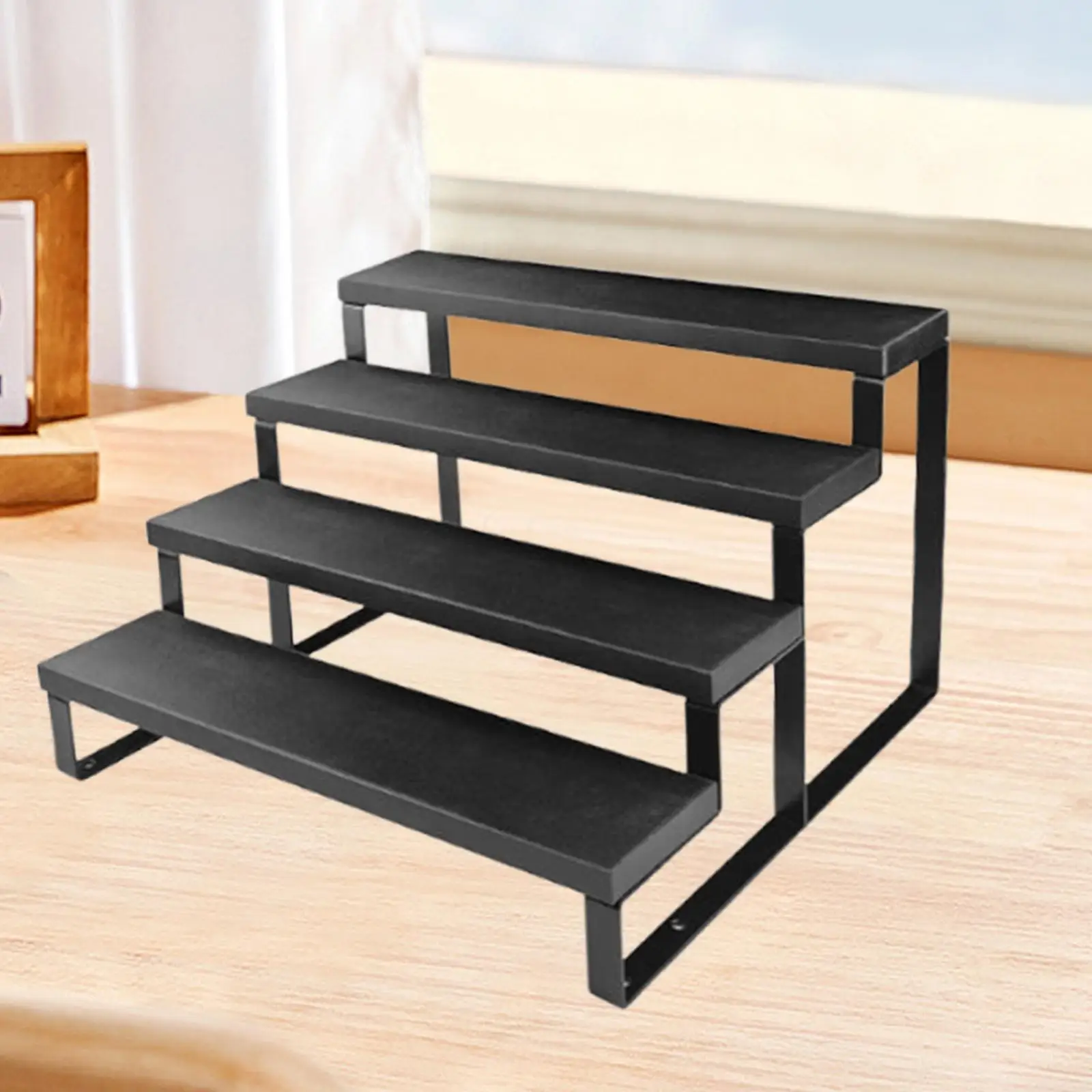 حامل عرض للكب كيك مكون من 4 طبقات لألعاب مجموعة دمى العطور