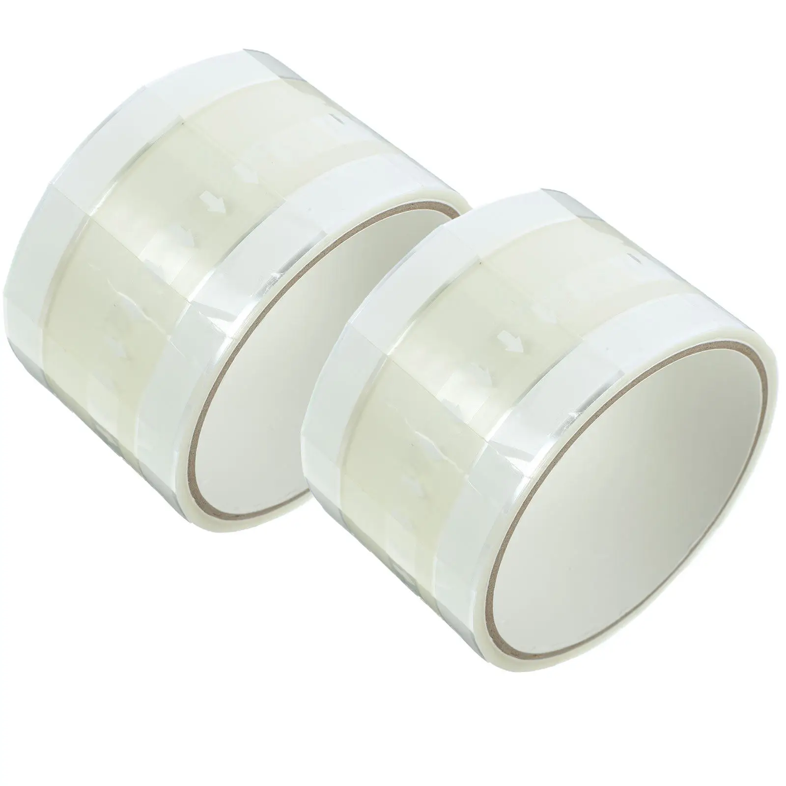 2 Rolls Clear Adhesive Sealing Sticker for Drinking Cups Leak Proof Beverage Cup Seal Transparent Tamper Evident Sticker Opp - view 2