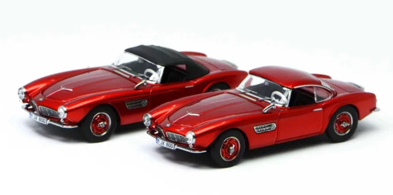 new-arrival-original-1-64-special-price-die-cast-metal-1957-german-507-convertible-vintage-car-model-display-boy's-gift-toys