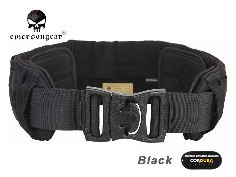 Emersongear-AVS Low Profile Padded Molle Waist Belt, Tactical Waistband, EM9295