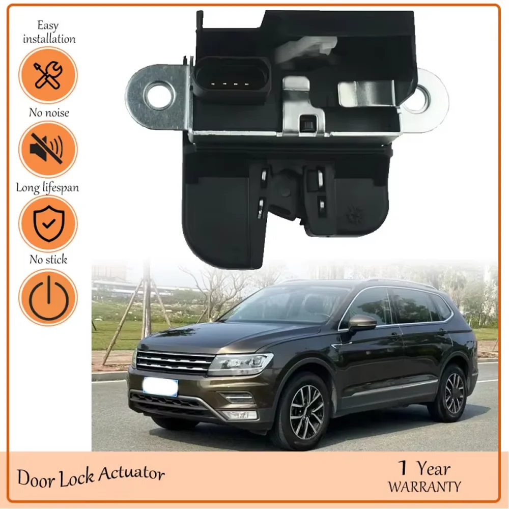 Rear Trunk Tailgate Lock Latch Unit Structured to suit VW Jetta Sportwagen 2010-2014 Volkswagen Tiguan 2008-2017 oe 2G6827505B